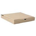 Caja de pizza chica 25x25 cm cartón microcorrugado embalaje 50 uds.