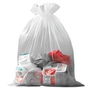 Bolsa de basura transparente 70x90 cm pack 10 uds.