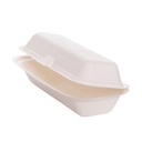 Porta hotdog compostable embalaje 300 uds.