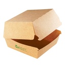 Clamshell Kraft Hamburguesa Natural Natural Pack 1x200 Uds.