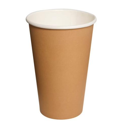 Vaso una capa kraft 16 oz embalaje 1000 uds.