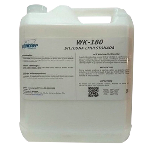 Silicona emulsionada 5 litros Winkler WK-180