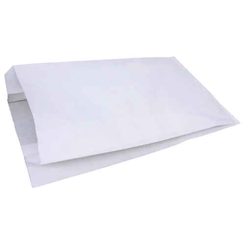 Saco de papel blanco T100 1 kilo 11,5x5x25 cm embalaje 1000 uds.