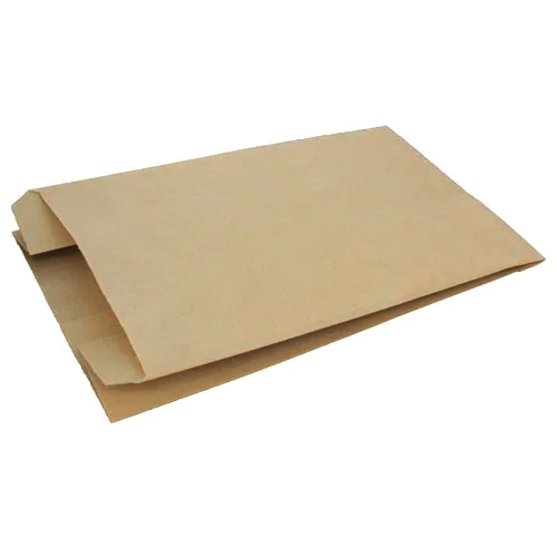 Saco de papel kraft T100 extra corto 1 kilo 12x3x18 cm embalaje 1000 uds.