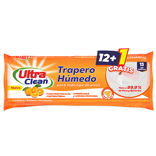 Trapero húmedo multisuperficie UltraClean 40x60 cm pack 12 uds.