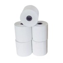 Rollo de papel térmico blanco 80 mm x 80 m pack 5 uds.