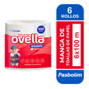 Toalla de papel una hoja Ovella gigante manga 6 pack 100 m 