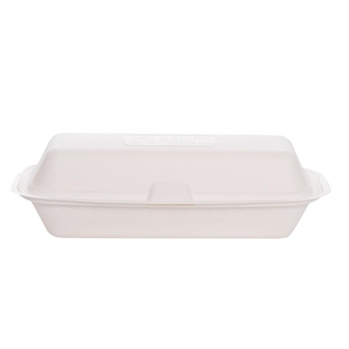 [ENVCOMSAN025] Porta hot dog compostable 9,5x21 cm 550 ml embalaje 300 uds.