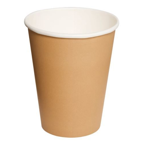 [POLVASUNA015] Vaso una capa kraft 12 oz embalaje 1000 uds.